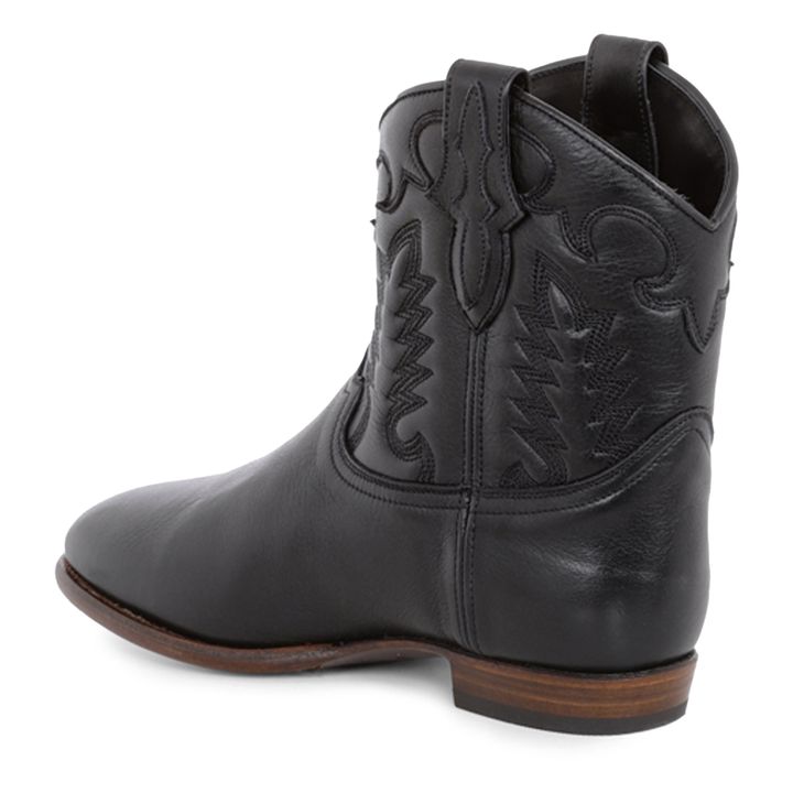 Boots Early Midnight Cuir | Negro- Imagen del producto n°5