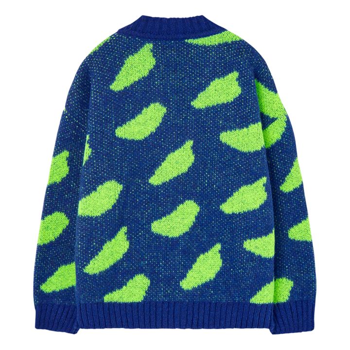 Cardigan Racoon | Bleu marine- Image produit n°5