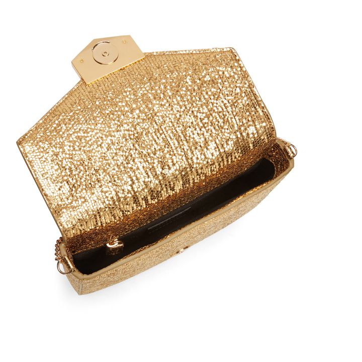 Borsa Mini, modello: London | Dorato- Immagine del prodotto n°3