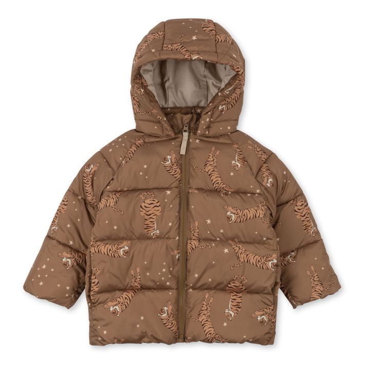 Nuka Tigers Recycled Coat | Brown- Product image n°0