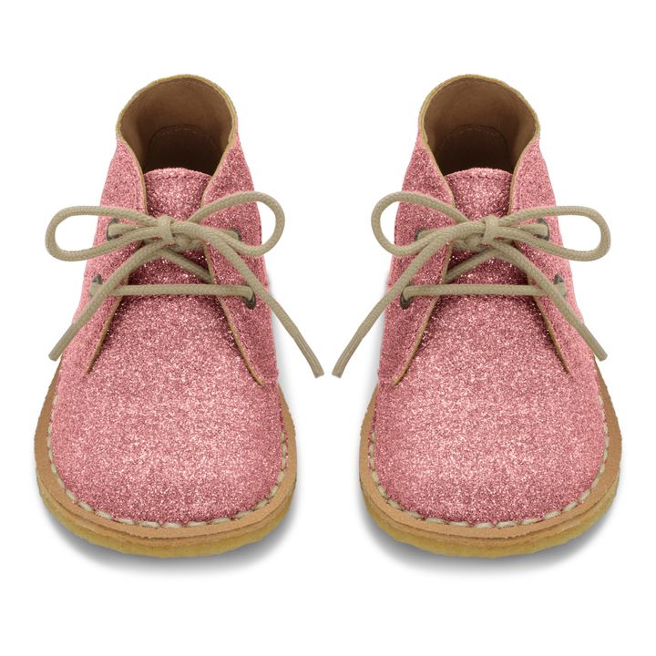Sneakers Woolie Desert Glitter | Rosa- Immagine del prodotto n°0