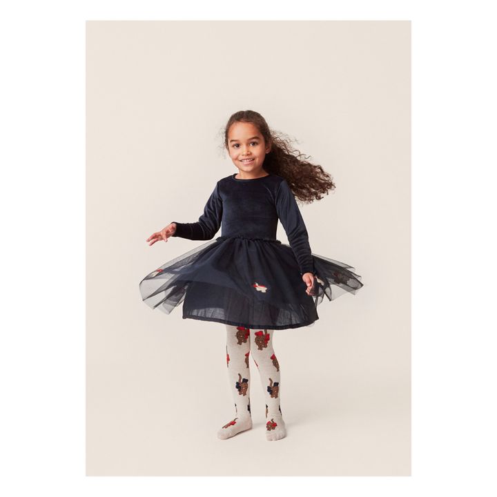 Kleid aus recyceltem Material Florine | Navy- Produktbild Nr. 6