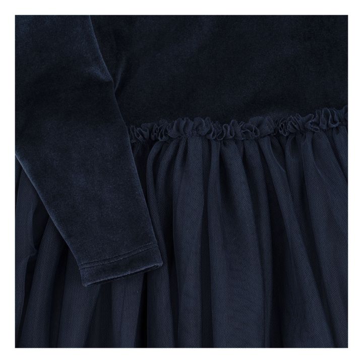 Kleid aus recyceltem Material Florine | Navy- Produktbild Nr. 7