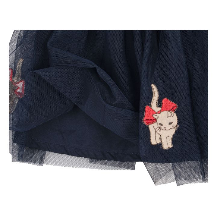 Kleid aus recyceltem Material Florine | Navy- Produktbild Nr. 8