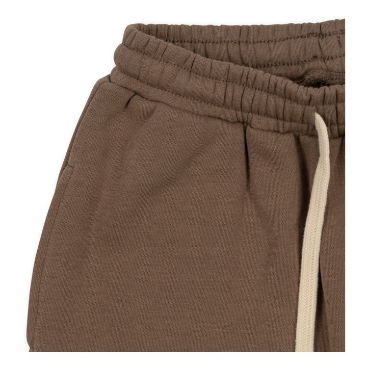 Pantaloni Jogger in cotone bio | Marrone- Immagine del prodotto n°2