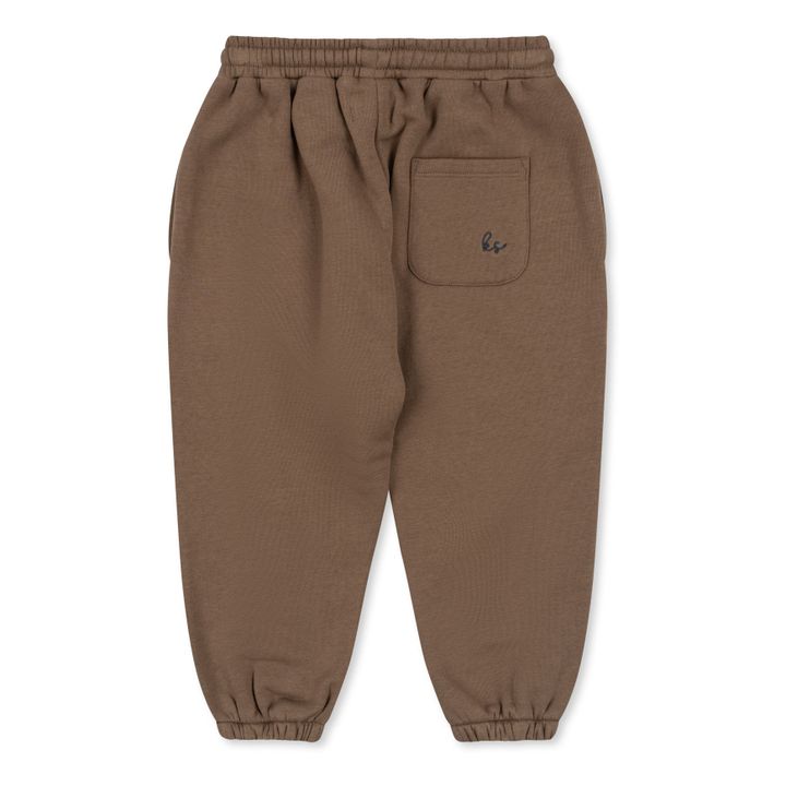 Pantaloni Jogger in cotone bio | Marrone- Immagine del prodotto n°4