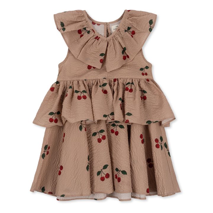 Lunella organic cotton dress | Blush- Product image n°0