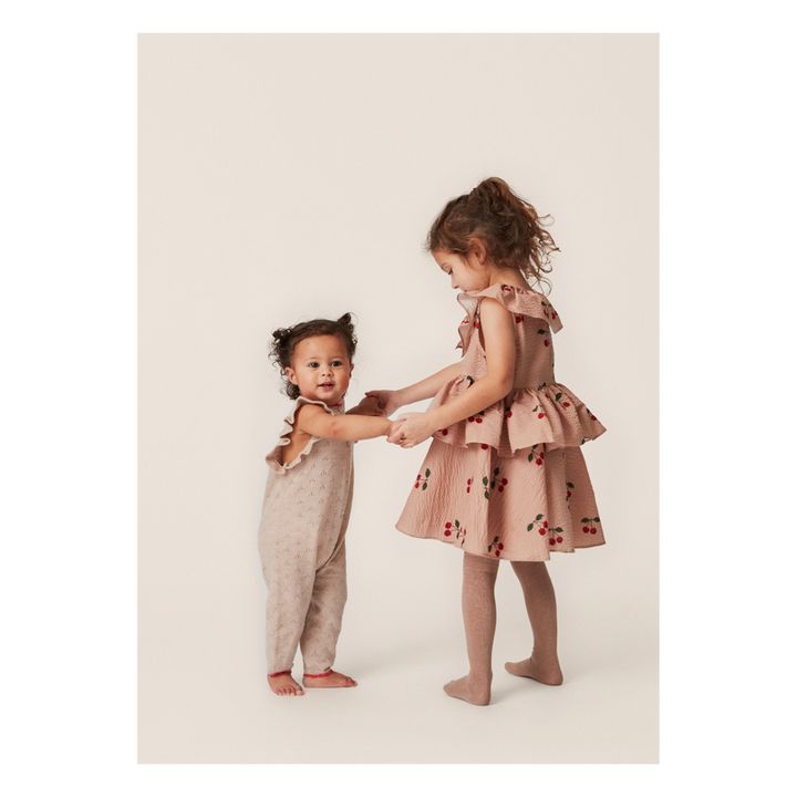 Robe Coton Bio Lunella | Blush- Image produit n°5