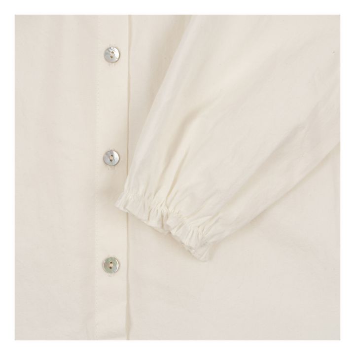 Bluse mit besticktem Kragen aus Bio-Baumwolle | Seidenfarben- Produktbild Nr. 11