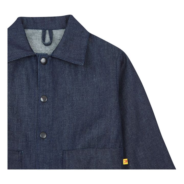 Chaqueta vaquera de algodón orgánico | Indigo- Imagen del producto n°2