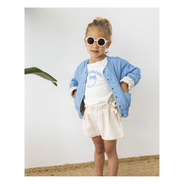 Giacca denim in cotone organico trapuntata | Denim- Immagine del prodotto n°1