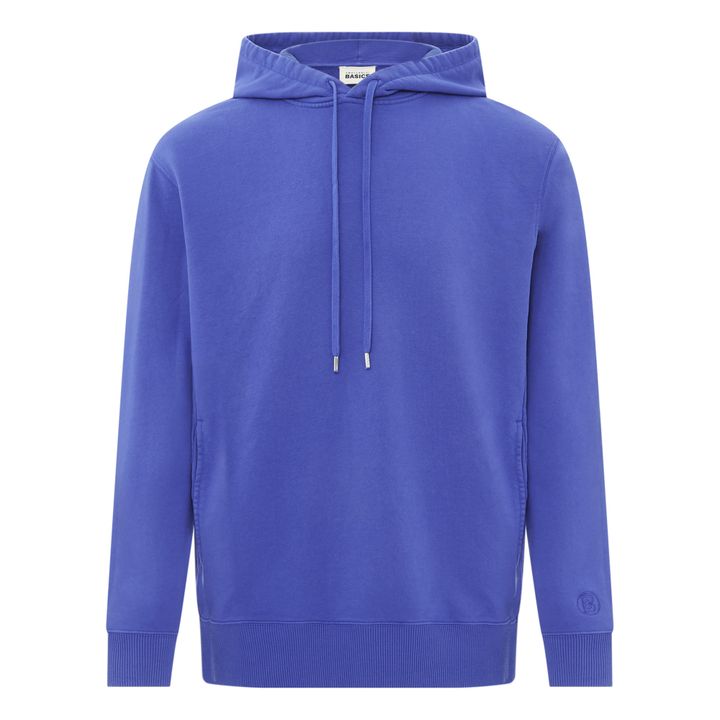 Hoodie aus Bio-Baumwolle | Indigoblau- Produktbild Nr. 0