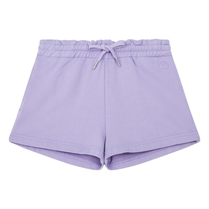 Short Fille Molleton Bio | Parme- Image produit n°0
