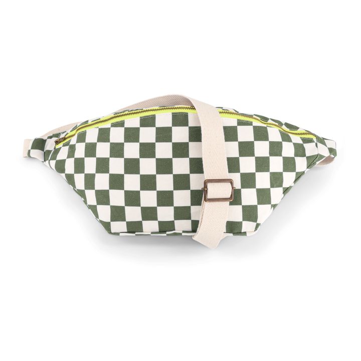 Marsupio Check | Verde militare- Immagine del prodotto n°4