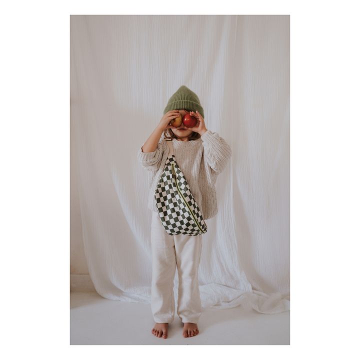Marsupio Check | Verde militare- Immagine del prodotto n°5