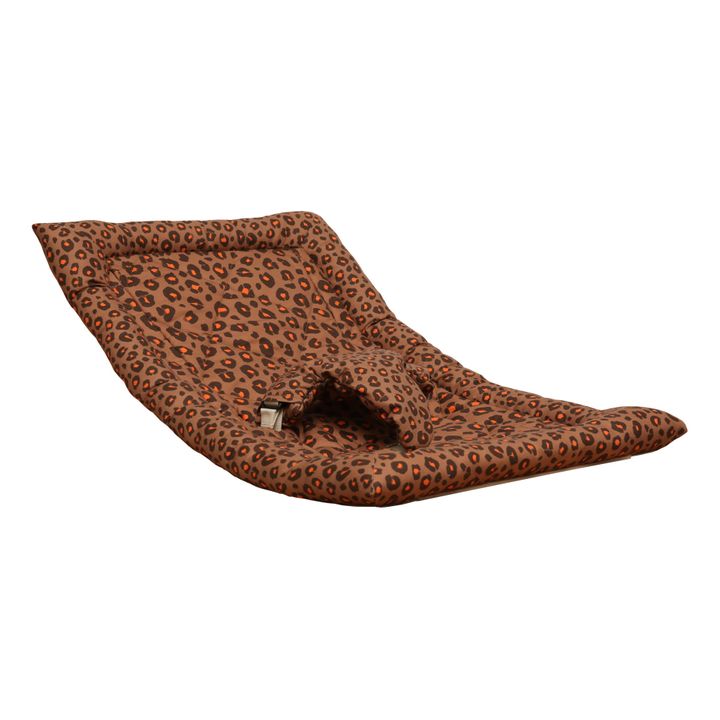 Seat for Levo baby bouncer - Charlie Crane x Modetrotter | Leopard- Product image n°0