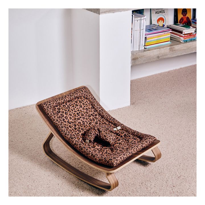 Levo Walnut Bouncer - Charlie Crane x Modetrotter | Leopard- Product image n°5
