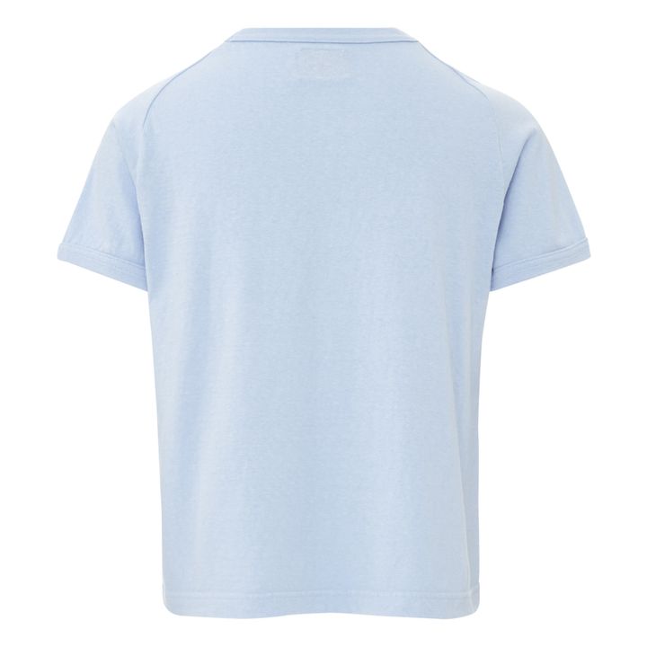 T-shirt, modello: Laka, in cotone riciclato, 260g | Azzurro- Immagine del prodotto n°1
