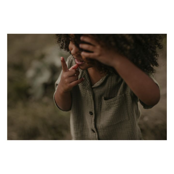 Chemise Coton Bio Wanderer | Sauge- Image produit n°4