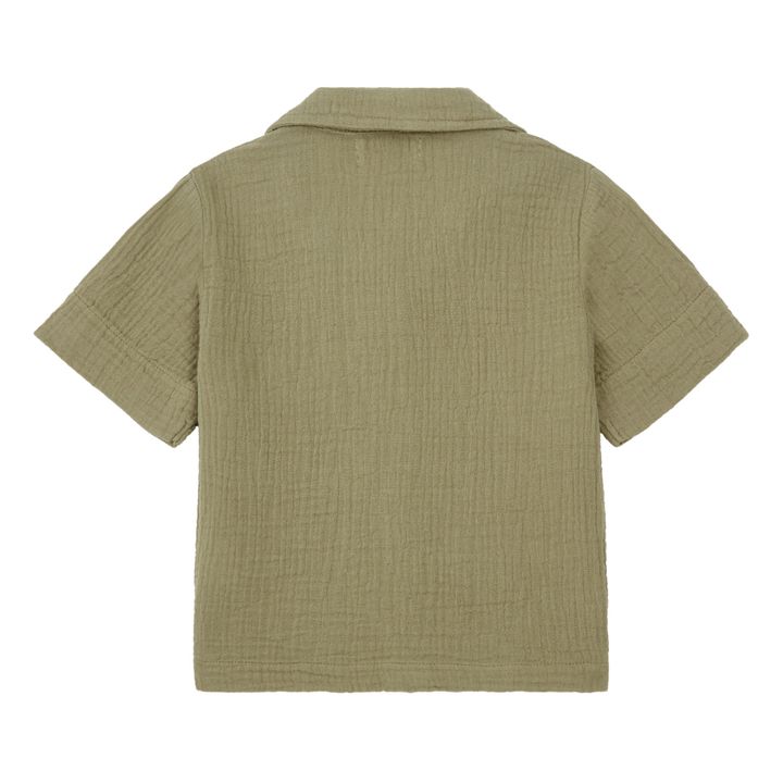 Chemise Coton Bio Wanderer | Sauge- Image produit n°1