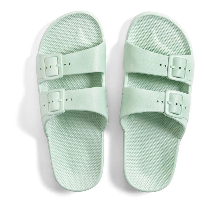 Basic Sandalen | Blasses Grün- Produktbild Nr. 1