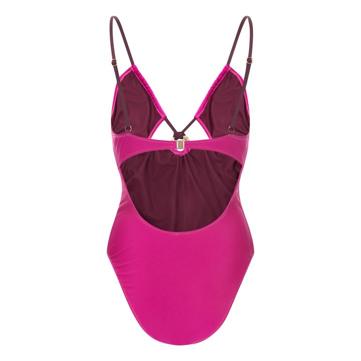 Maillot de bain 1 pièce | Magenta- Image produit n°8