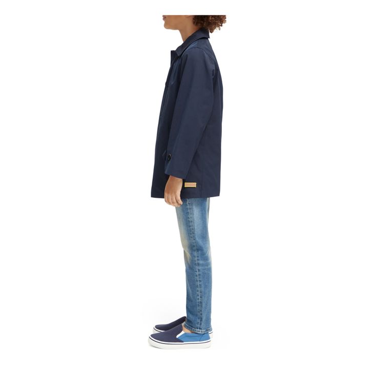Trench impermeabile | Blu marino- Immagine del prodotto n°4