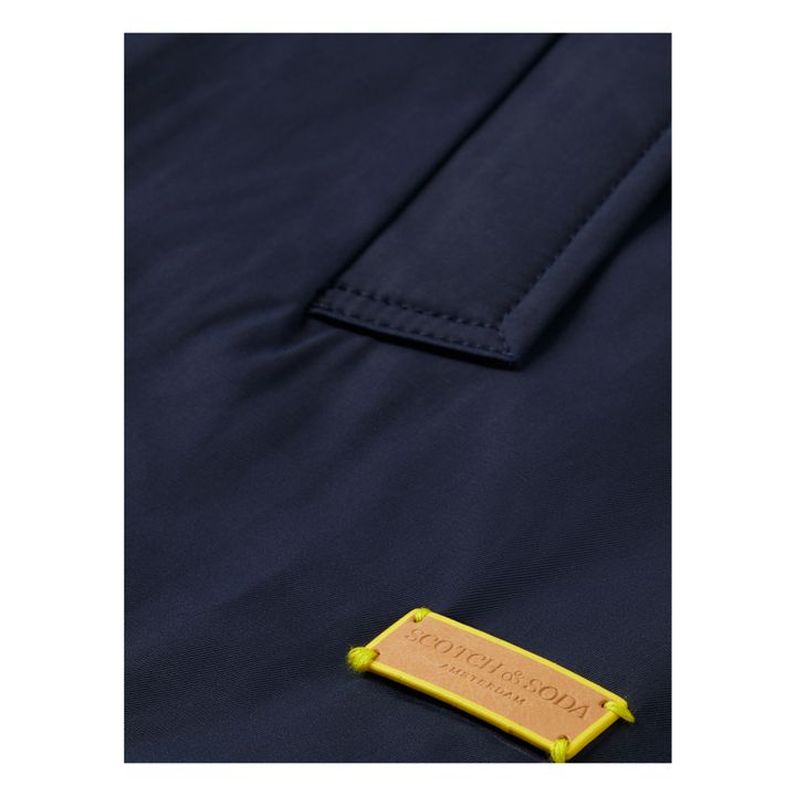 Trench impermeabile | Blu marino- Immagine del prodotto n°7