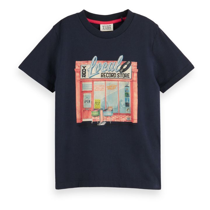 T-shirt Artwok | Bleu marine- Image produit n°0