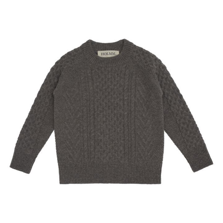 Maglione Elsem in Merino Cashmere | Grigio antracite- Immagine del prodotto n°0