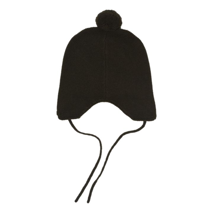 Berretto in cashmere Pom Pom | Verde militare- Immagine del prodotto n°3