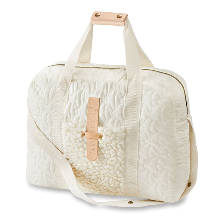Borsa trapuntata Iconic | Ecru- Immagine del prodotto n°0