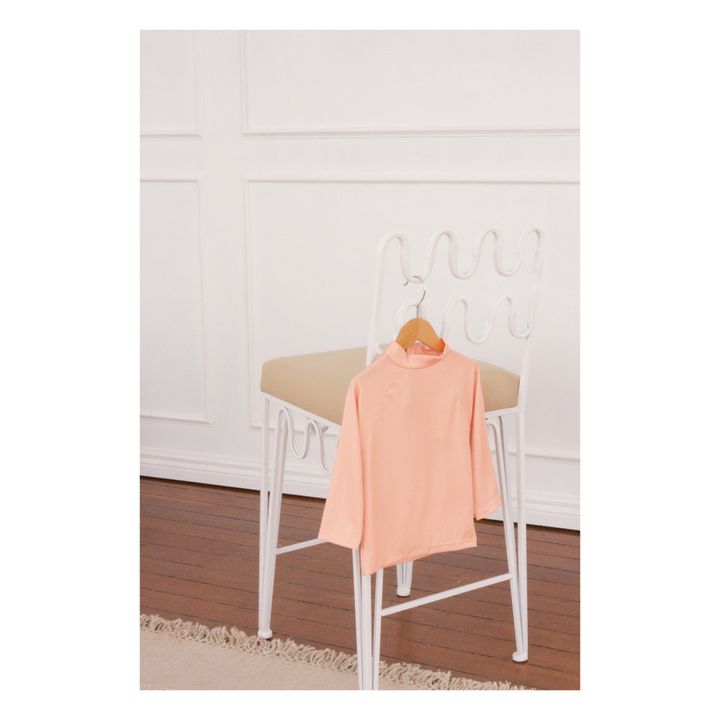 Anti-UV T-Shirt recyceltes Material Nella | Apricot- Produktbild Nr. 8