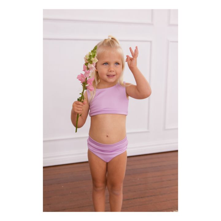 Bikini recyceltes Material Arla | Mauve- Produktbild Nr. 1