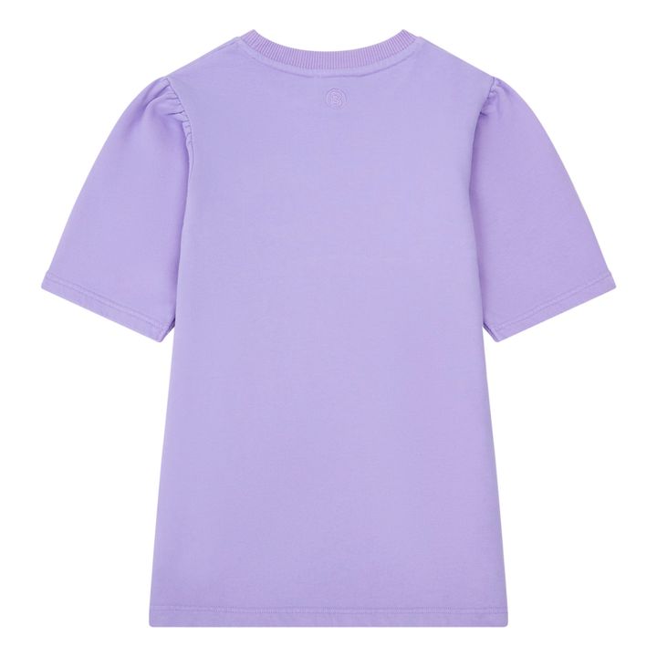 Robe Fille Manches Amples Molleton Bio | Parme- Image produit n°2