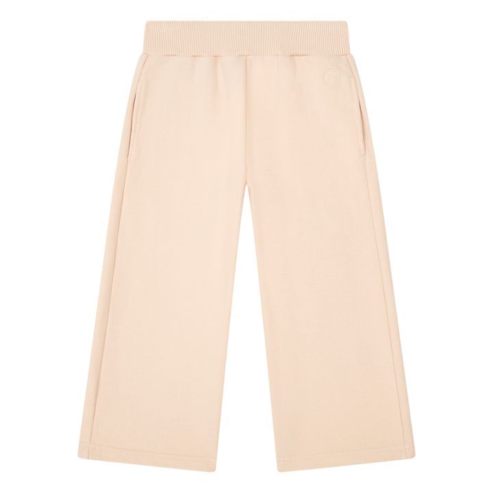 Girl's Organic Straight Fleece Pants | Blush- Immagine del prodotto n°0