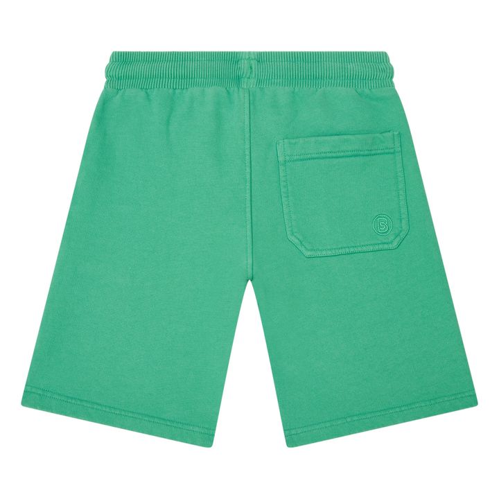 Short Garçon Molleton Bio | Vert- Image produit n°1