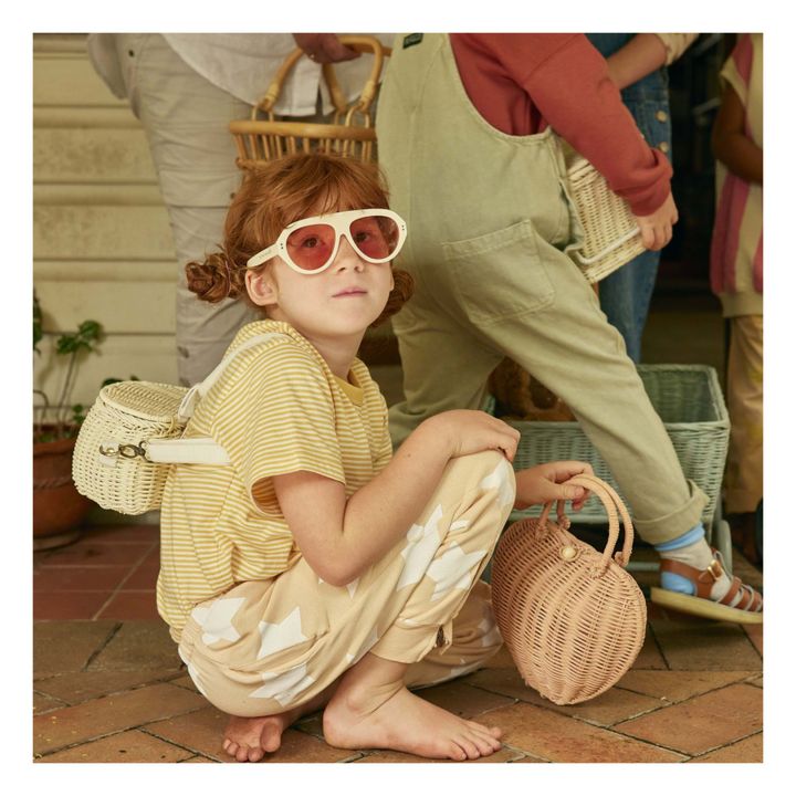 Minichari Kids Rattan Basket | White- Product image n°5