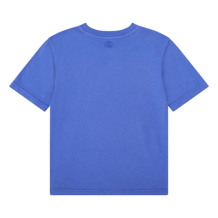 Boy's Organic Cotton T-Shirt | Blu- Immagine del prodotto n°2
