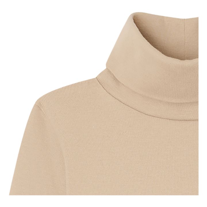 Unterziehpullover Bio-Baumwolle Delie | Beige- Produktbild Nr. 1