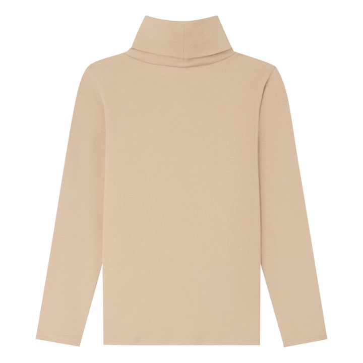 Unterziehpullover Bio-Baumwolle Delie | Beige- Produktbild Nr. 2