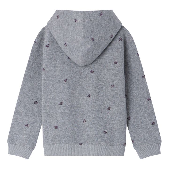 Kapuzenpullover mit Pailletten Talent | Grau Meliert- Produktbild Nr. 2