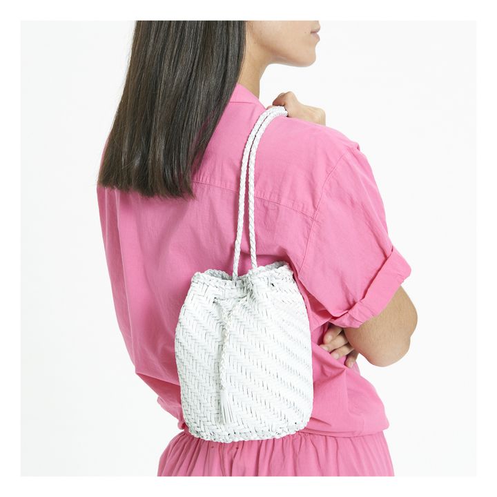 Double Jump Pompon Bag | Weiß- Produktbild Nr. 1