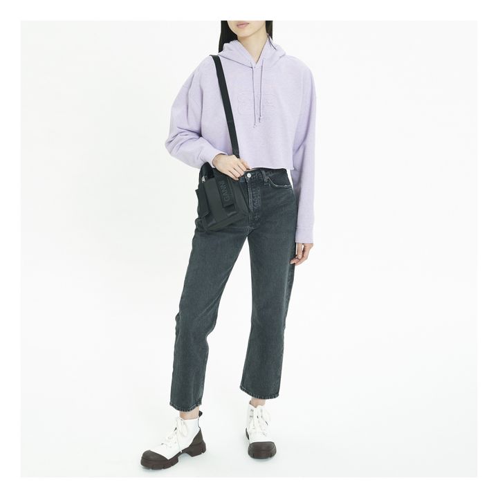Sudadera de algodón orgánico Isoli Oversized | Lila- Imagen del producto n°1