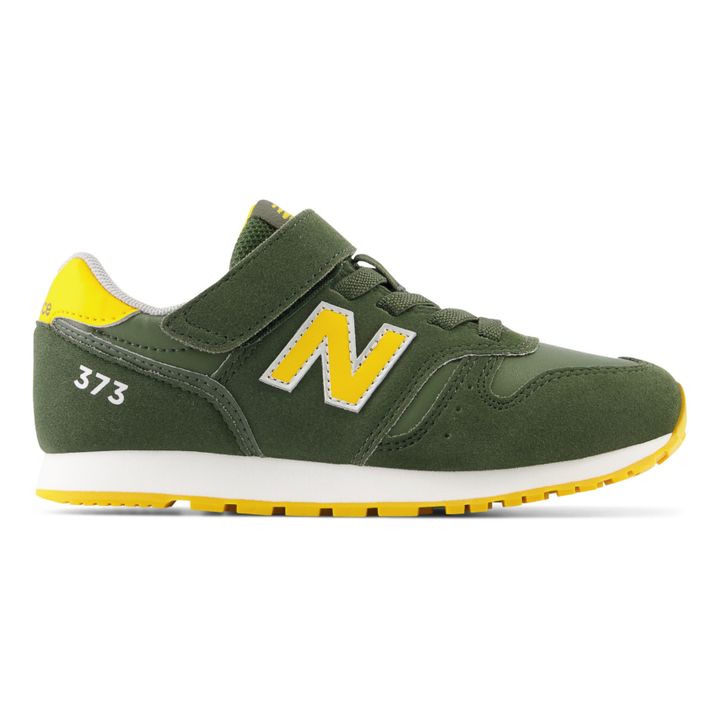 373 Scarpe da ginnastica con chiusura a scatto e lacci | Verde militare- Immagine del prodotto n°0