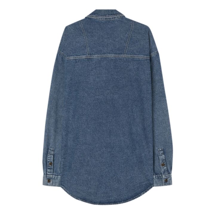 Camicia da lavoro in denim Astury | Vintage blue denim- Immagine del prodotto n°2