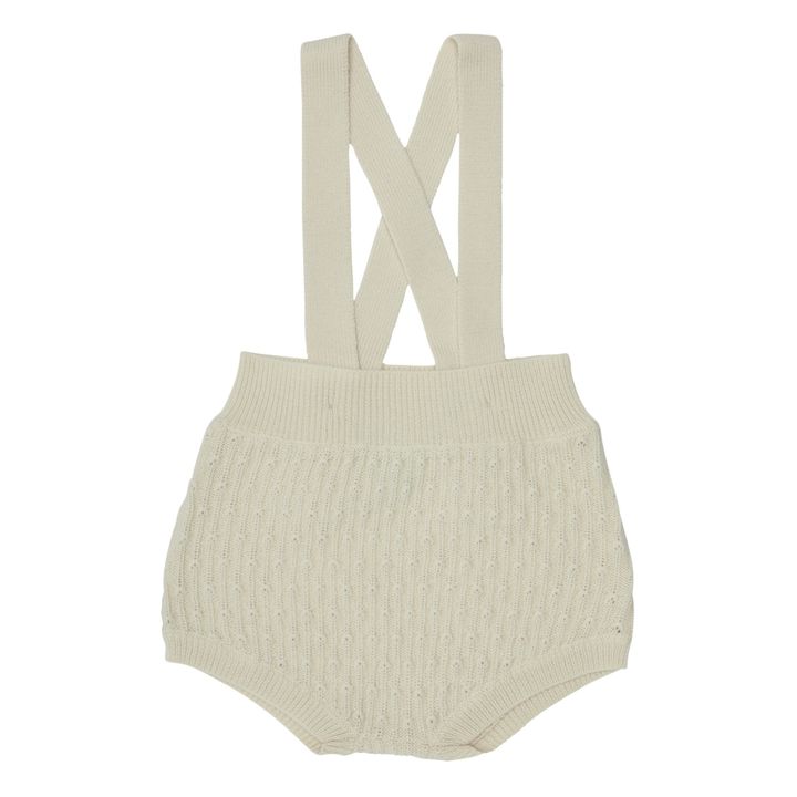 Bloomer con cinturino in lana merino | Ecru- Immagine del prodotto n°0