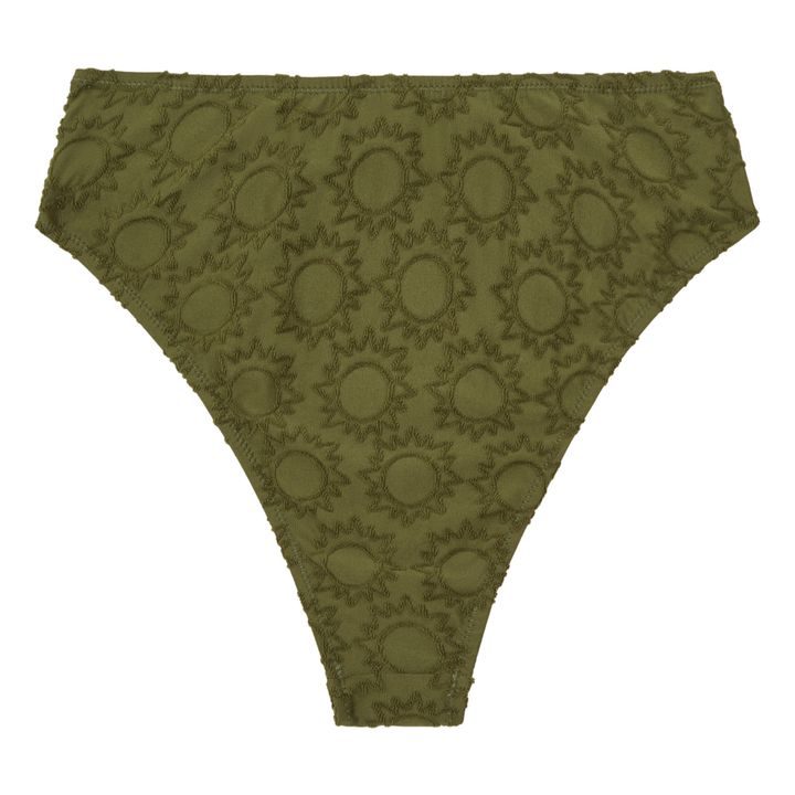 Hirola Sun Print Bikini Bottom | Verde- Imagen del producto n°5