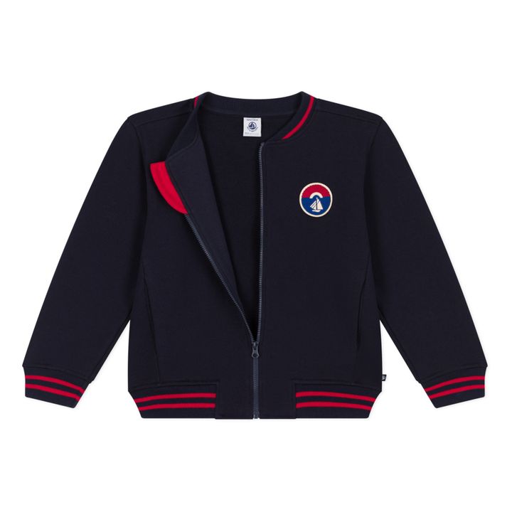 Teddy in Brushed Fleece | Navy blue- Product image n°5