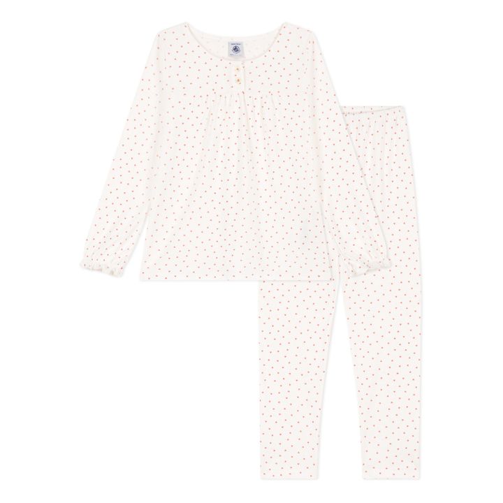 Pijama Corazón | Crudo- Imagen del producto n°0
